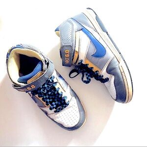 Jordan Blue and Gray Sneakers for Everyday Style